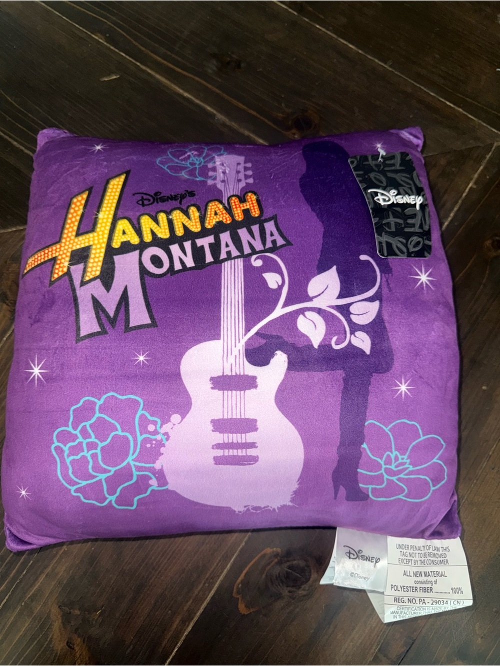NWT Hannah Montana Disney Pillow